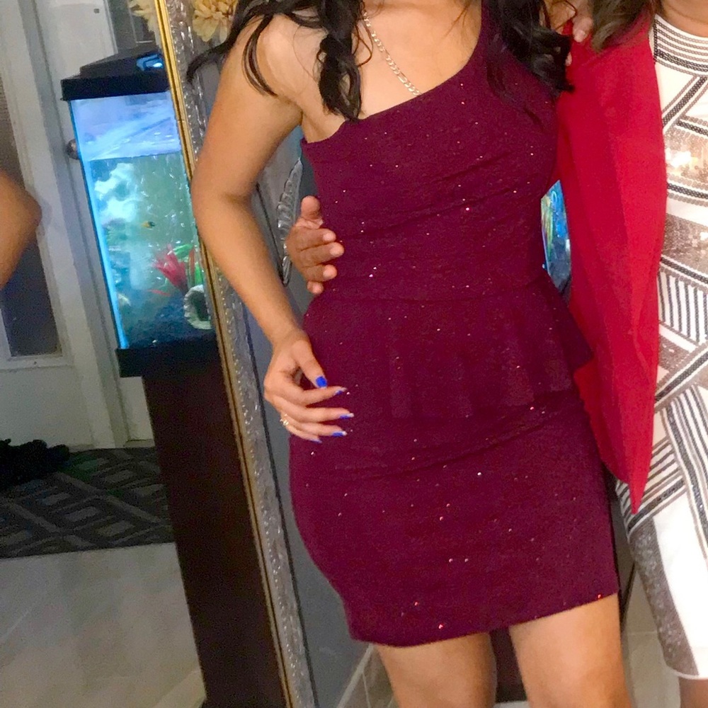 Maroon dress